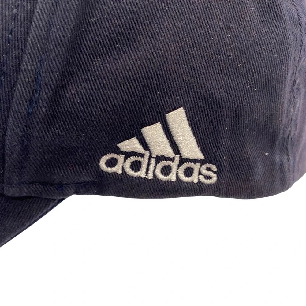 Adidas Oklahoma City Thunder NBA Hat Navy Blue Adjustable‎ Cotton Baseball Cap